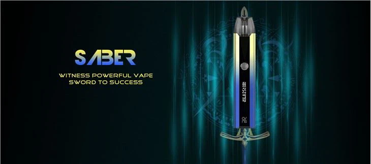 Ovns neueste E-Zigarette 25W Vape Mod mit Wattage Luftstrom einstellbar 2,5ml 700mAh Pod Mod